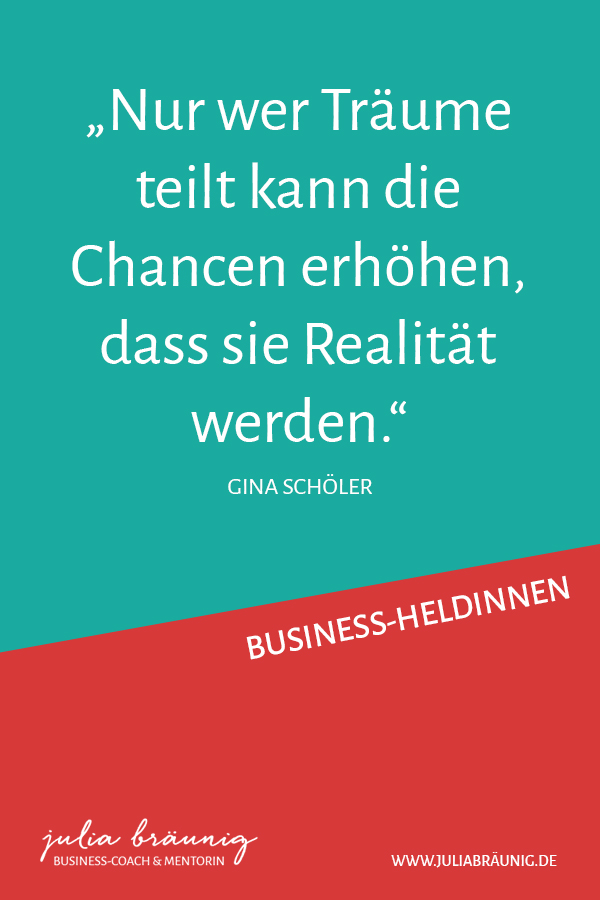 Business-Heldinnen: Glücksministerin Gina Schöler im Interview