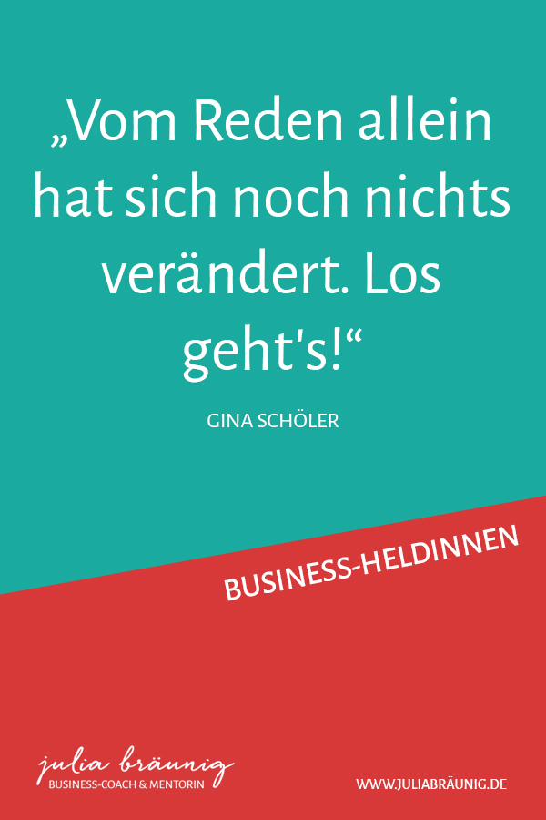 Business-Heldinnen: Glücksministerin Gina Schöler im Interview