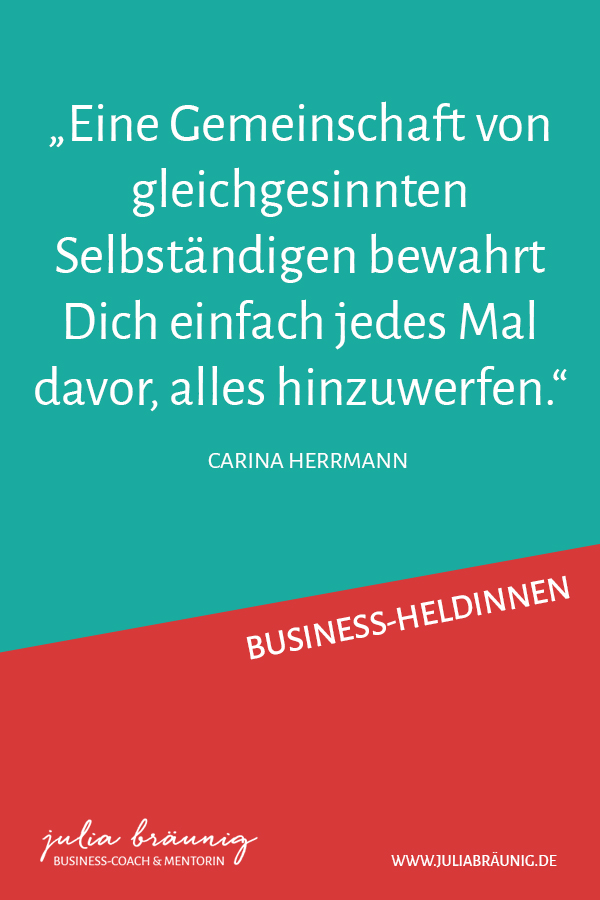 Business-Heldinnen: Carina Herrmann im Interview (Um 180 Grad) 