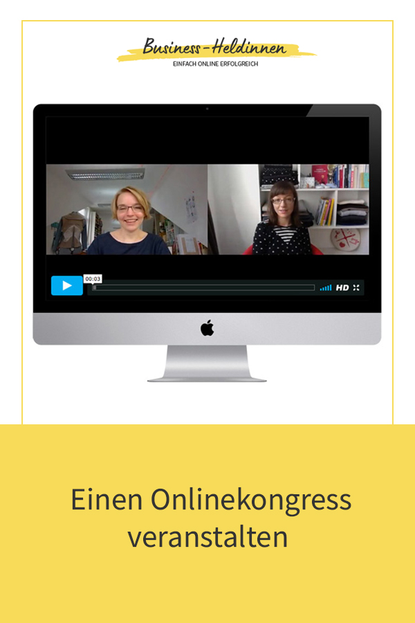 Wie du einen Onlinekongress veranstaltest