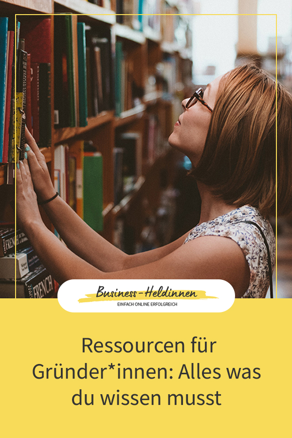 Ressourcen für Gründerinnen