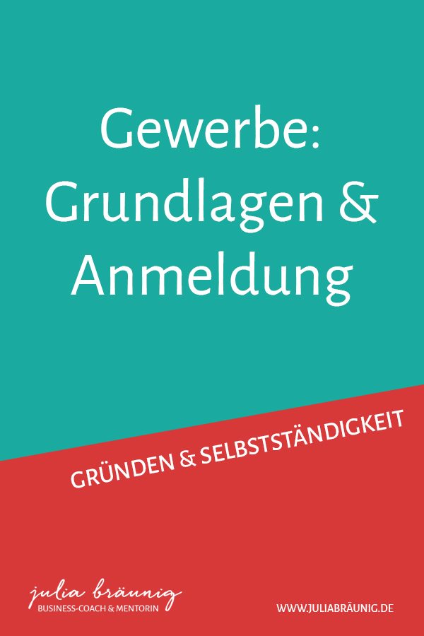 Gewerbe – Grundlagen & Anmeldung
