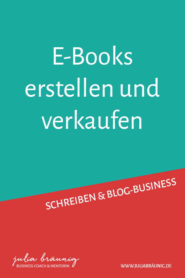 Digitale Bücher (E-Books) erstellen und verkaufen