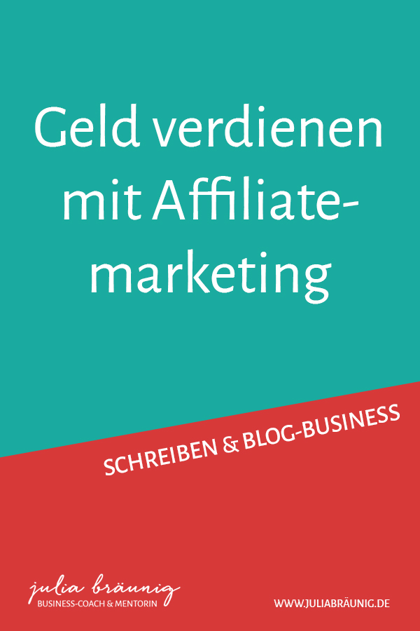 Blog-Business: Geld verdienen mit Affiliatemarketing