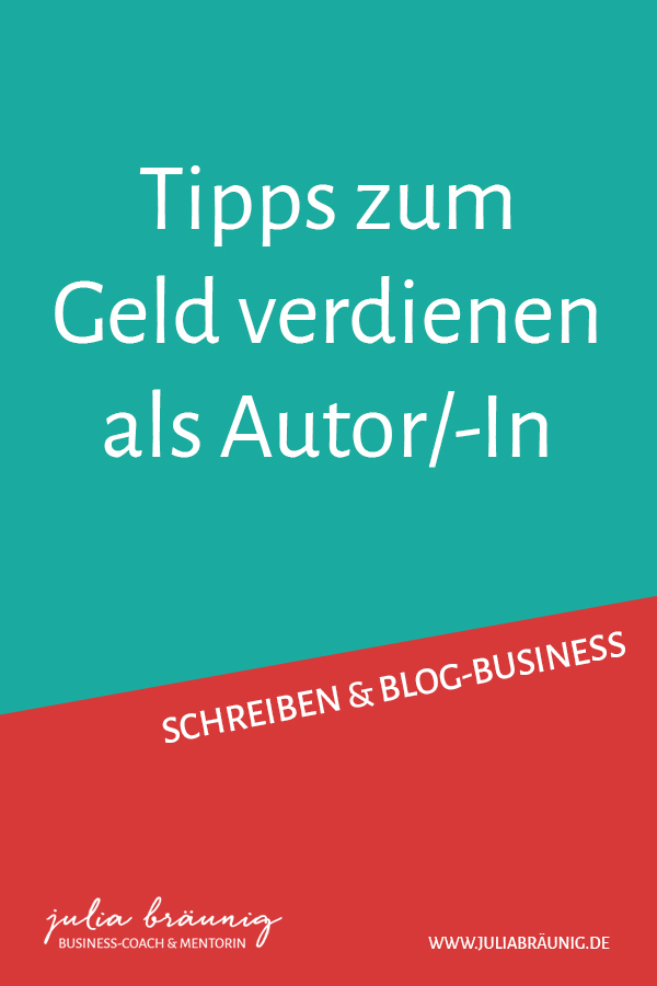 Blog-Business: Geld verdienen als Autorin