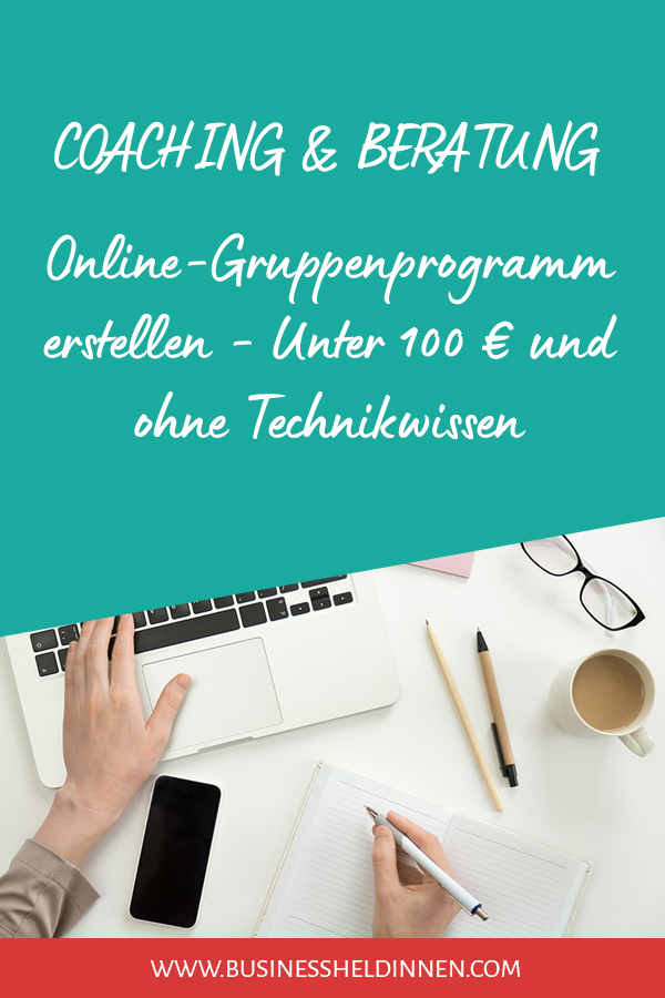 Eigenes Online-Gruppenprogramm erstellen - Unter 100 € und ohne Technikwissen