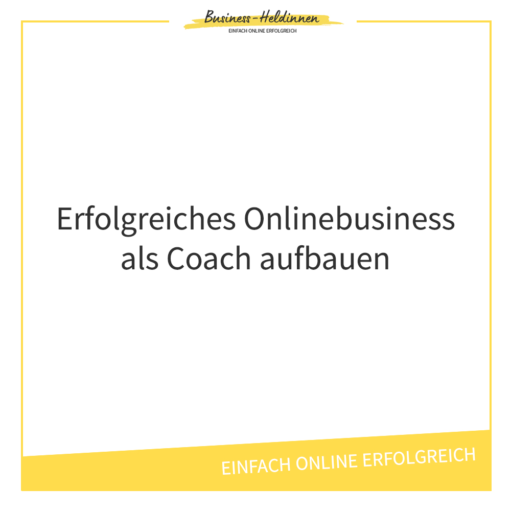 Onlinebusiness als Coach mit Leichtigkeit und Freude - Interview mit Julia Lakaemper