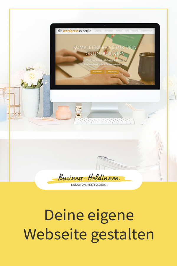 Wie du deine Business-Webseite selbst gestalten und einrichten kannst