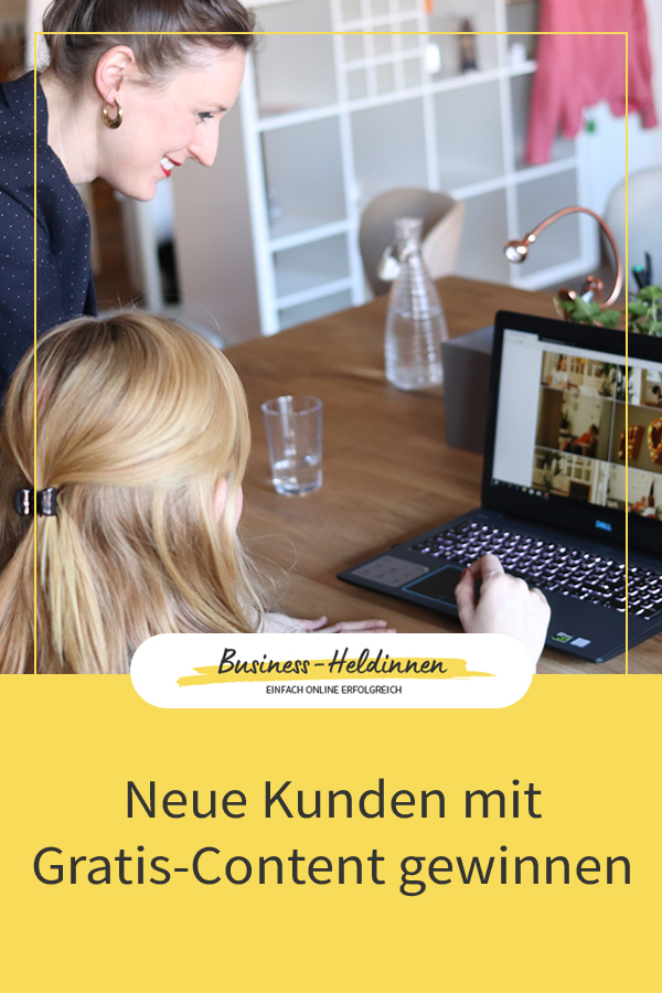 Neue Kunden mit Gratis-Content gewinnen