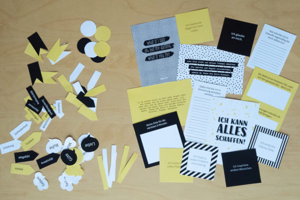Vision Board Layout Set