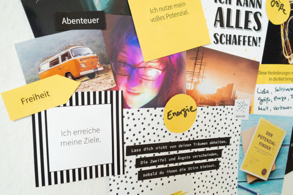 Vision Board Layout Set