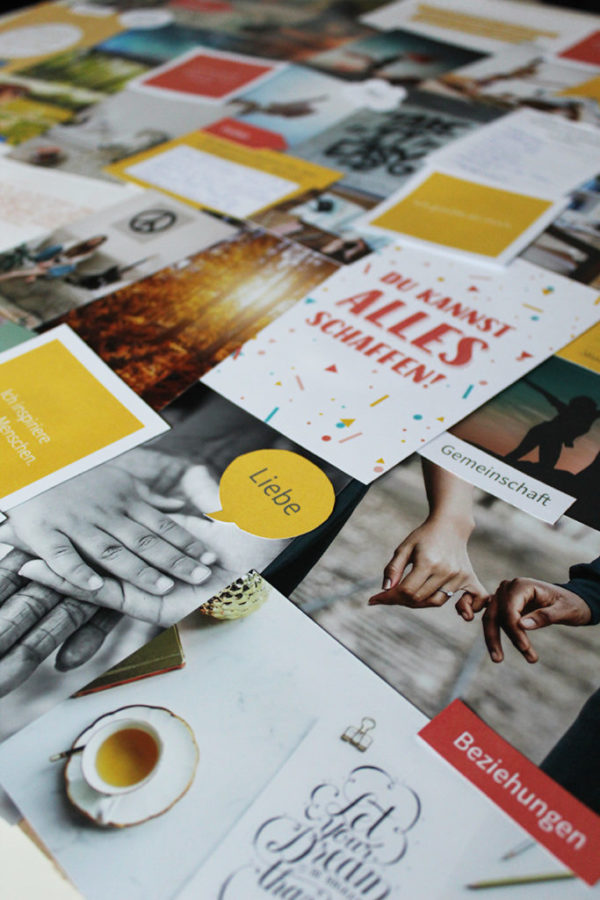 Vision Board Layout-Set - "Colors"