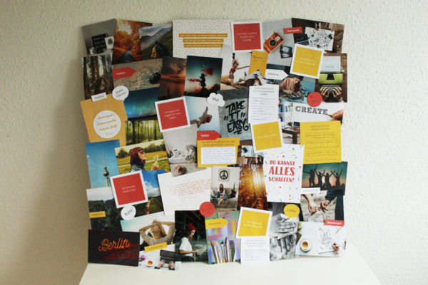Vision Board Layout-Set - "Colors"