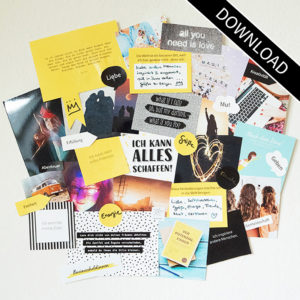 Vision Board Layout Set
