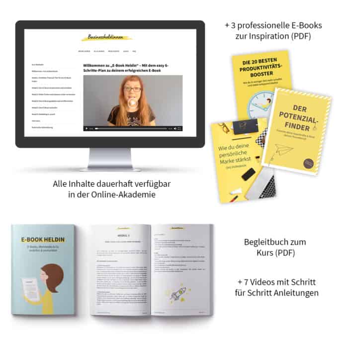 Kursinhalte E-Book Heldin