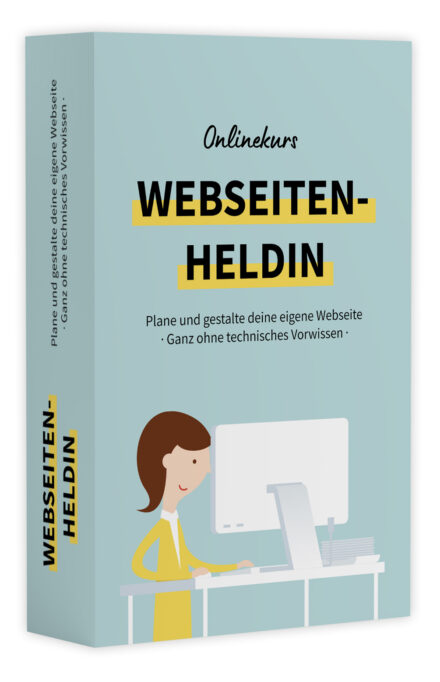 Webseiten-Heldin