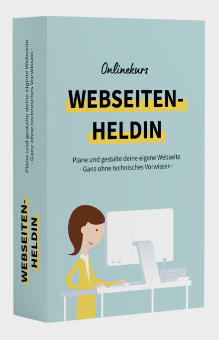 Webseiten-Heldin: Erstelle deine Webseite