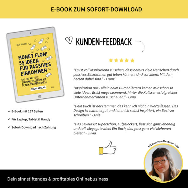 Money Flow! 55 Ideen für passives Einkommen
