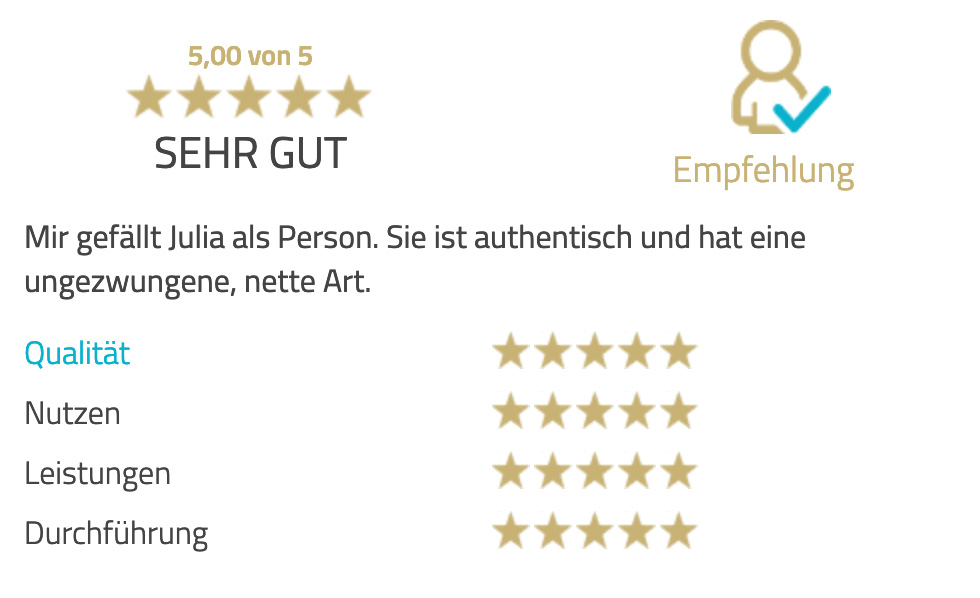 Kundenfeedback Businessheldinnen
