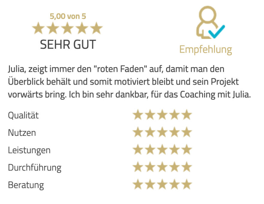 Kundenfeedback Businessheldinnen