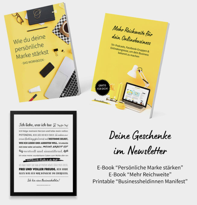 Geschenke im Newsletter