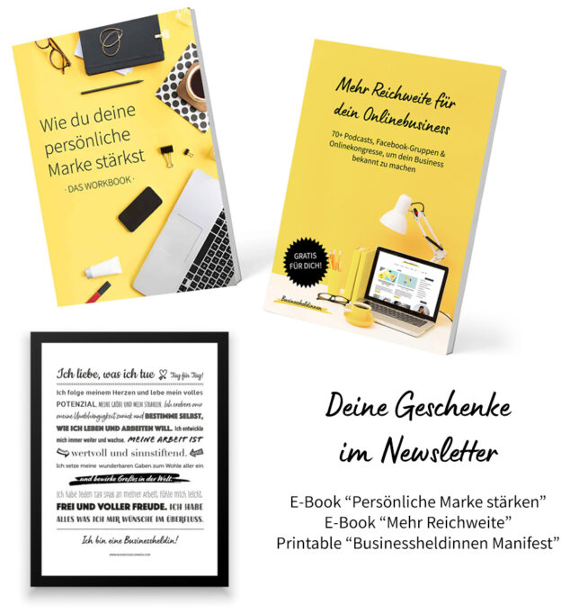 Geschenke im Newsletter