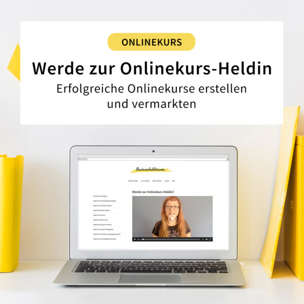 Deinen Onlinekurs erstellen und vermarkten