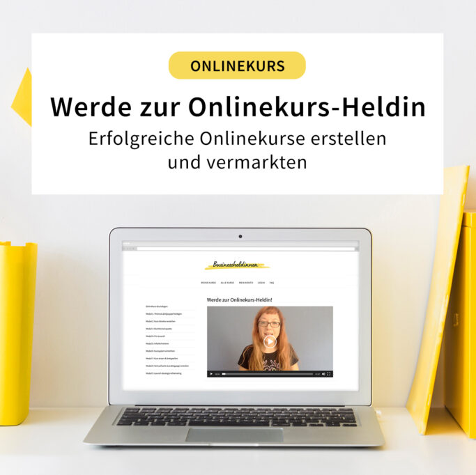 Deinen Onlinekurs erstellen und vermarkten