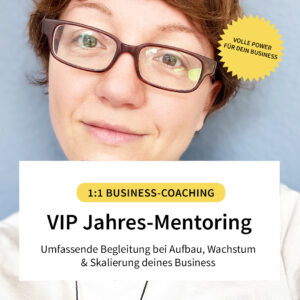 VIP Jahres-Mentoring Business-Coaching