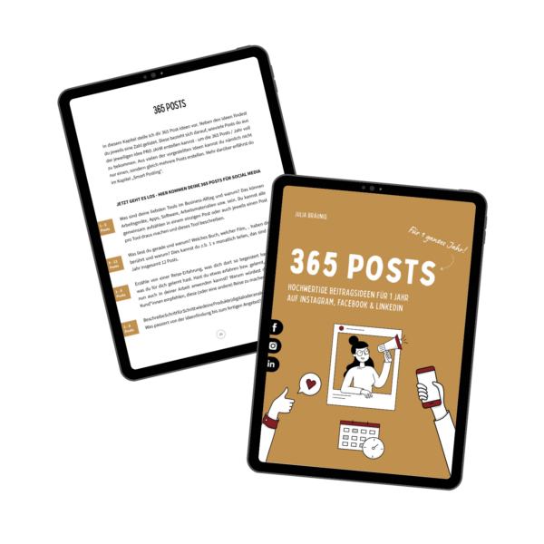 365 Posts: 1 Jahr Social Media