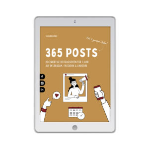 365 Posts für Instagram, Facebook & Linkedin