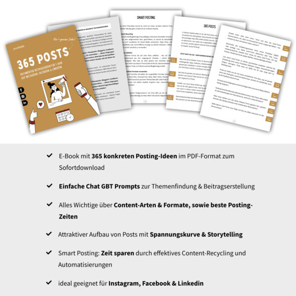 365 Posts: 1 Jahr Social Media