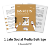 365 Posts: 1 Jahr Social Media