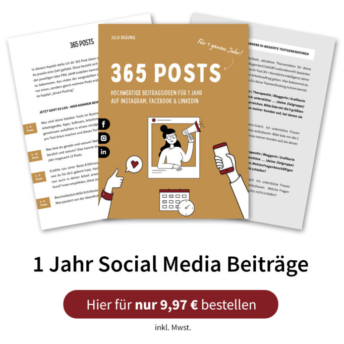 365 Posts: 1 Jahr Social Media