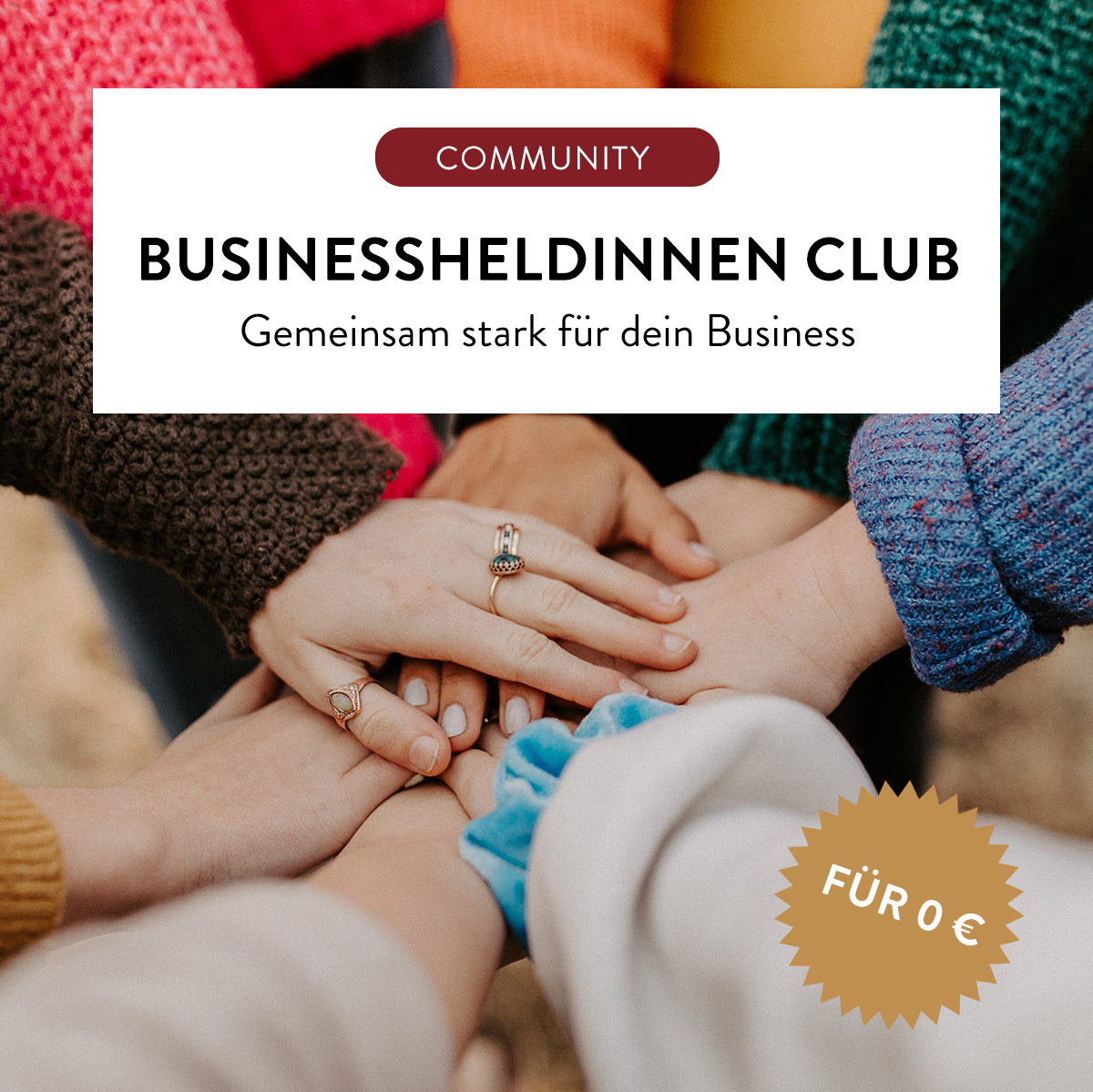 Businessheldinnen-Club: Gemeinsam stark für dein erfolgreiches Business