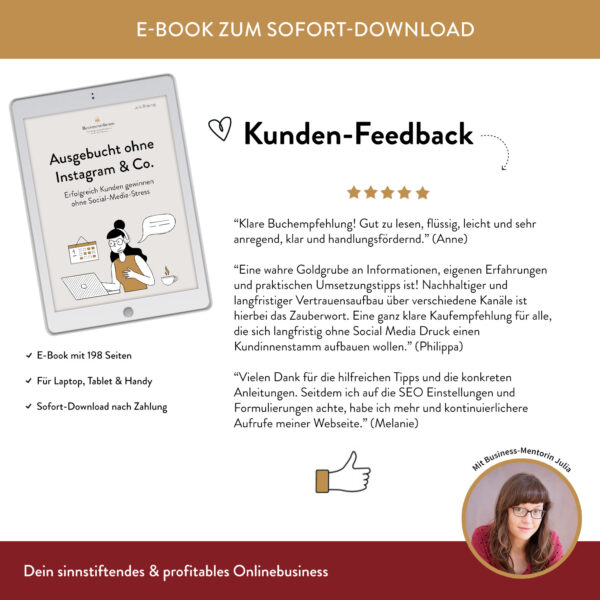 Ausgebucht ohne Instagram & Co: Erfolgreich Kunden gewinnen ohne Social-Media-Stress