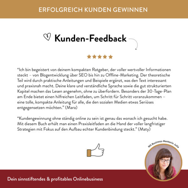 Ausgebucht ohne Instagram & Co: Erfolgreich Kunden gewinnen ohne Social-Media-Stress
