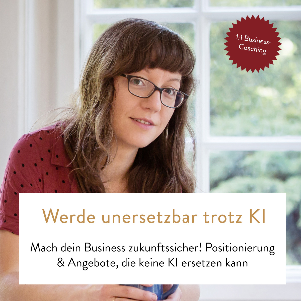 Mach dein Business zukunftssicher! Positionierung & Angebote, die keine KI ersetzen kann