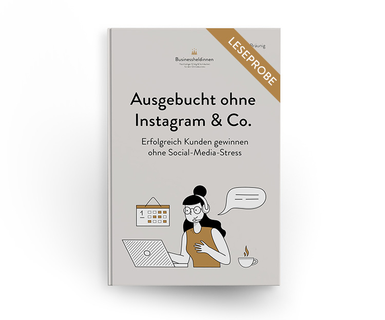 Leseprobe "Ausgebucht ohne Instagram"