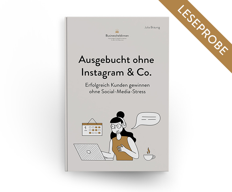 Leseprobe "Ausgebucht ohne Instagram"